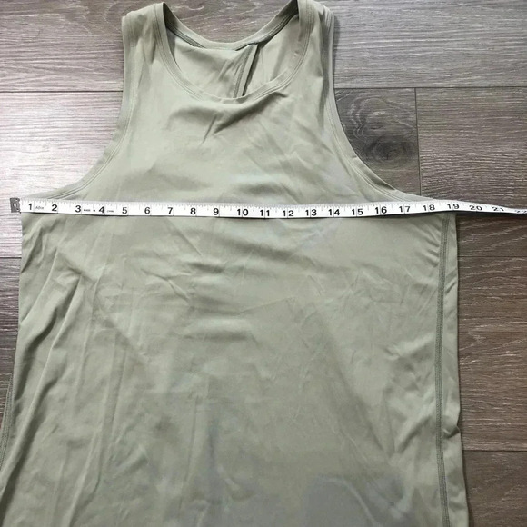Lululemon All Tied Up Athletic Tank Top In Aquatic Green Size Small - Picture 8 of 9